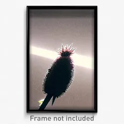 Pixel Art Poster - Unkempt Spike (8 Bit Psychedelic Trippy Video Game Print)