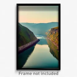Pixel Art Poster - Stupendous Firth (8 Bit Psychedelic Trippy Video Game Print)