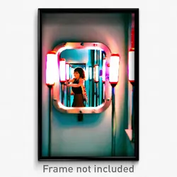 Pixel Art Poster - All Over The Place Mirror (8 Bit Video Game Print)