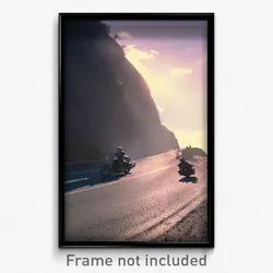 Pixel Art Poster - Small Switchback (8 Bit Psychedelic Trippy Video Game Print)