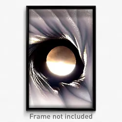 Pixel Art Poster - Voluminous Peephole (8 Bit Psychedelic Video Game Print)