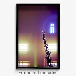 Pixel Art Poster - Thorny Ghetto (8 Bit Psychedelic Trippy Video Game Print)