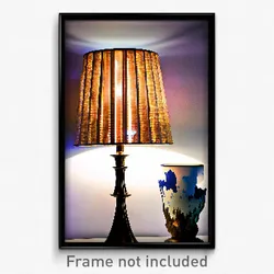Pixel Art Poster - Arctic Lamp (8 Bit Psychedelic Trippy Weird Video Game Print)