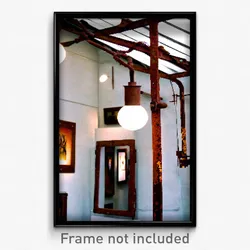 Pixel Art Poster - Rusty Gallery (8 Bit Psychedelic Trippy Video Game Print)