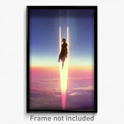Pixel Art Poster - Brilliant Expanse (8 Bit Psychedelic Trippy Video Game Print)