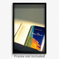 Pixel Art Poster - Imperfect Book (8 Bit Psychedelic Trippy Video Game Print)