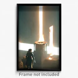 Pixel Art Poster - Pure Forge (8 Bit Psychedelic Trippy Weird Video Game Print)