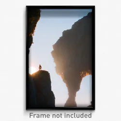 Pixel Art Poster - Great Promontory (8 Bit Psychedelic Trippy Video Game Print)