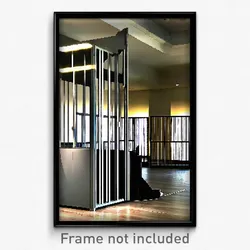 Pixel Art Poster - Elegant Kennel (8 Bit Psychedelic Trippy Video Game Print)