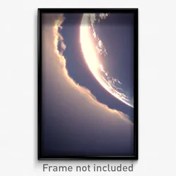 Pixel Art Poster - Voluminous Void (8 Bit Psychedelic Trippy Video Game Print)