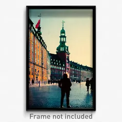 Pixel Art Poster - Measly Copenhagen (8 Bit Psychedelic Trippy Video Game Print)