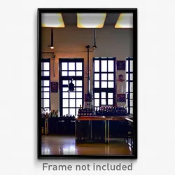 Pixel Art Poster - Simple Brewery (8 Bit Psychedelic Trippy Video Game Print)