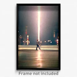 Pixel Art Poster - Hard To Find Thoroughfare (8 Bit Video Game Print)