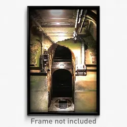Pixel Art Poster - Antique Sewer (8 Bit Psychedelic Trippy Video Game Print)