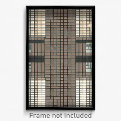 Pixel Art Poster - Gargantuan Tile (8 Bit Psychedelic Trippy Video Game Print)