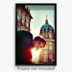 Pixel Art Poster - Thoughtful Berlin (8 Bit Psychedelic Trippy Video Game Print)
