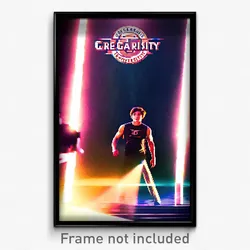Pixel Art Poster - Gregarious University (8 Bit Psychedelic Video Game Print)