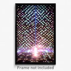 Pixel Art Poster - Nutty Matrix (8 Bit Psychedelic Trippy Video Game Print)