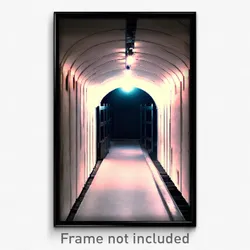Pixel Art Poster - Dry Vault (8 Bit Psychedelic Trippy Weird Video Game Print)
