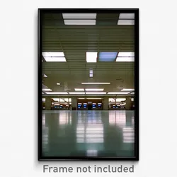 Pixel Art Poster - Spotless Stock Trading Floor (8 Bit Video Game Print)