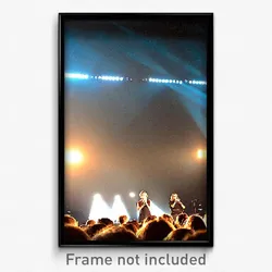 Pixel Art Poster - Beloved Concert (8 Bit Psychedelic Trippy Video Game Print)