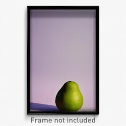 Pixel Art Poster - Smooth Avocado (8 Bit Psychedelic Trippy Video Game Print)