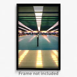 Pixel Art Poster - Standard Stock Trading Floor (8 Bit Video Game Print)