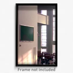 Pixel Art Poster - Lost Middle School (8 Bit Psychedelic Video Game Print)