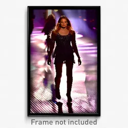 Pixel Art Poster - Alive Catwalk (8 Bit Psychedelic Trippy Video Game Print)