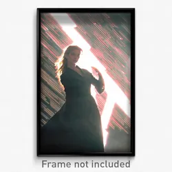 Pixel Art Poster - Dramatic Matrix (8 Bit Psychedelic Trippy Video Game Print)