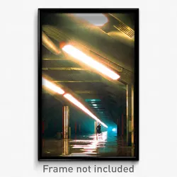 Pixel Art Poster - Underground Muster (8 Bit Psychedelic Video Game Print)