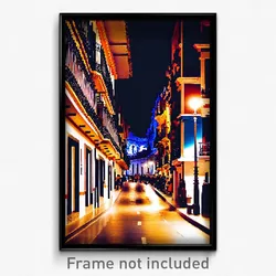 Pixel Art Poster - Glamorous Spanish City (8 Bit Psychedelic Video Game Print)