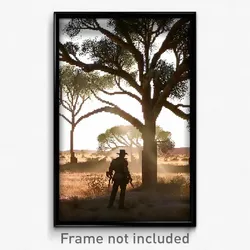 Pixel Art Poster - Complicated Outback (8 Bit Psychedelic Video Game Print)