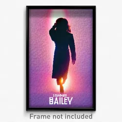 Pixel Art Poster - Standard Bailey (8 Bit Psychedelic Trippy Video Game Print)