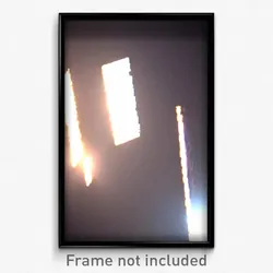 Pixel Art Poster - Detailed Corner (8 Bit Psychedelic Trippy Video Game Print)