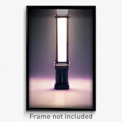 Pixel Art Poster - Rectangular Lancet (8 Bit Psychedelic Video Game Print)