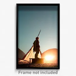 Pixel Art Poster - Marvelous Bivouac (8 Bit Psychedelic Trippy Video Game Print)