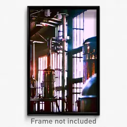 Pixel Art Poster - Different Brewery (8 Bit Psychedelic Trippy Video Game Print)