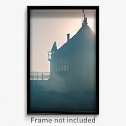 Pixel Art Poster - Important Asylum (8 Bit Psychedelic Trippy Video Game Print)