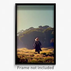 Pixel Art Poster - Drab Heath (8 Bit Psychedelic Trippy Weird Video Game Print)