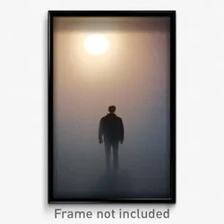 Pixel Art Poster - Spotless Void (8 Bit Psychedelic Trippy Video Game Print)