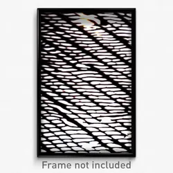 Pixel Art Poster - Distorted Grate (8 Bit Psychedelic Trippy Video Game Print)