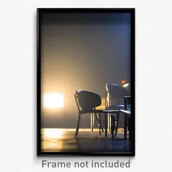 Pixel Art Poster - Dim Chair (8 Bit Psychedelic Trippy Weird Video Game Print)