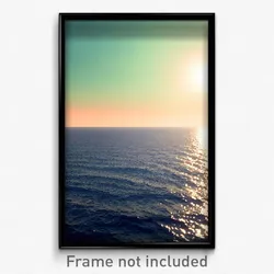 Pixel Art Poster - Noted Sea (8 Bit Psychedelic Trippy Weird Video Game Print)