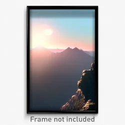 Pixel Art Poster - Distant Notch (8 Bit Psychedelic Trippy Video Game Print)
