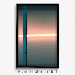 Pixel Art Poster - Empty Territory (8 Bit Psychedelic Trippy Video Game Print)