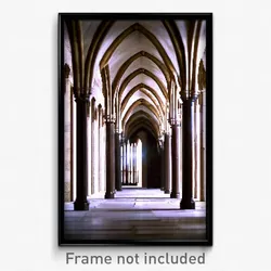 Pixel Art Poster - Smooth Cloister (8 Bit Psychedelic Trippy Video Game Print)