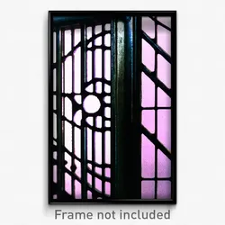 Pixel Art Poster - Accurate Grate (8 Bit Psychedelic Trippy Video Game Print)