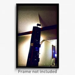 Pixel Art Poster - Conventional Home Theatre (8 Bit Video Game Print)