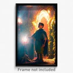 Pixel Art Poster - Meek Grotto (8 Bit Psychedelic Trippy Weird Video Game Print)